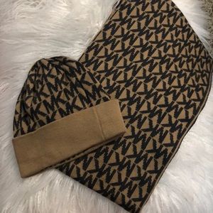 Michael Kors hat and scarf